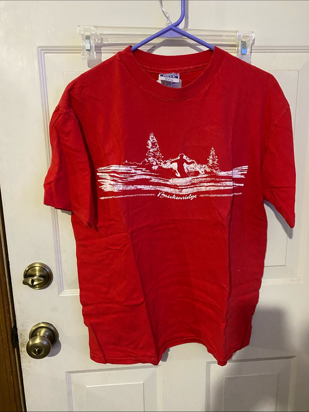 Red Breckenridge T Shirt XL